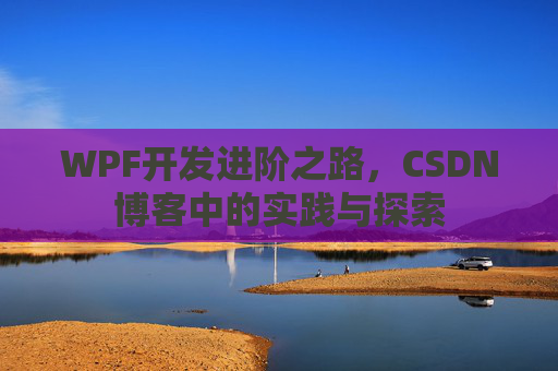 WPF开发进阶之路，CSDN博客中的实践与探索